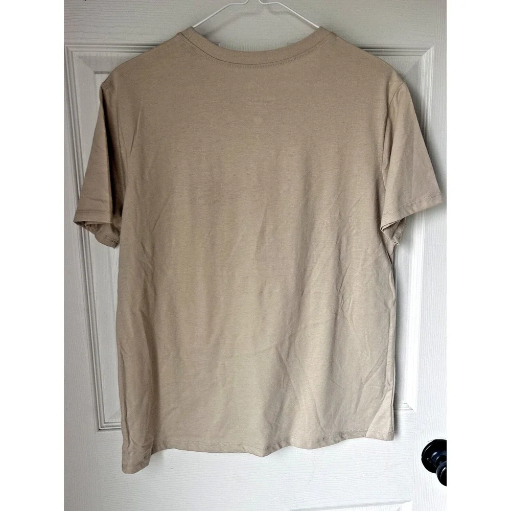 Hello Kitty &‎ Frends T-Shirt Sanrio Unisex Large Tee Tan NWOT 2024 Cartoon BxK